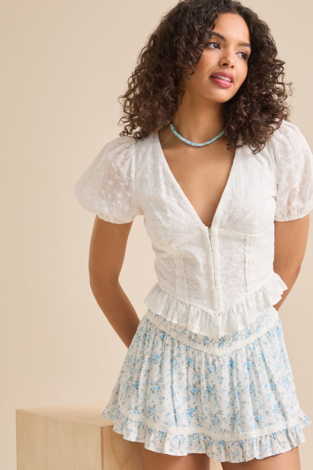 Ramona Floral Skort