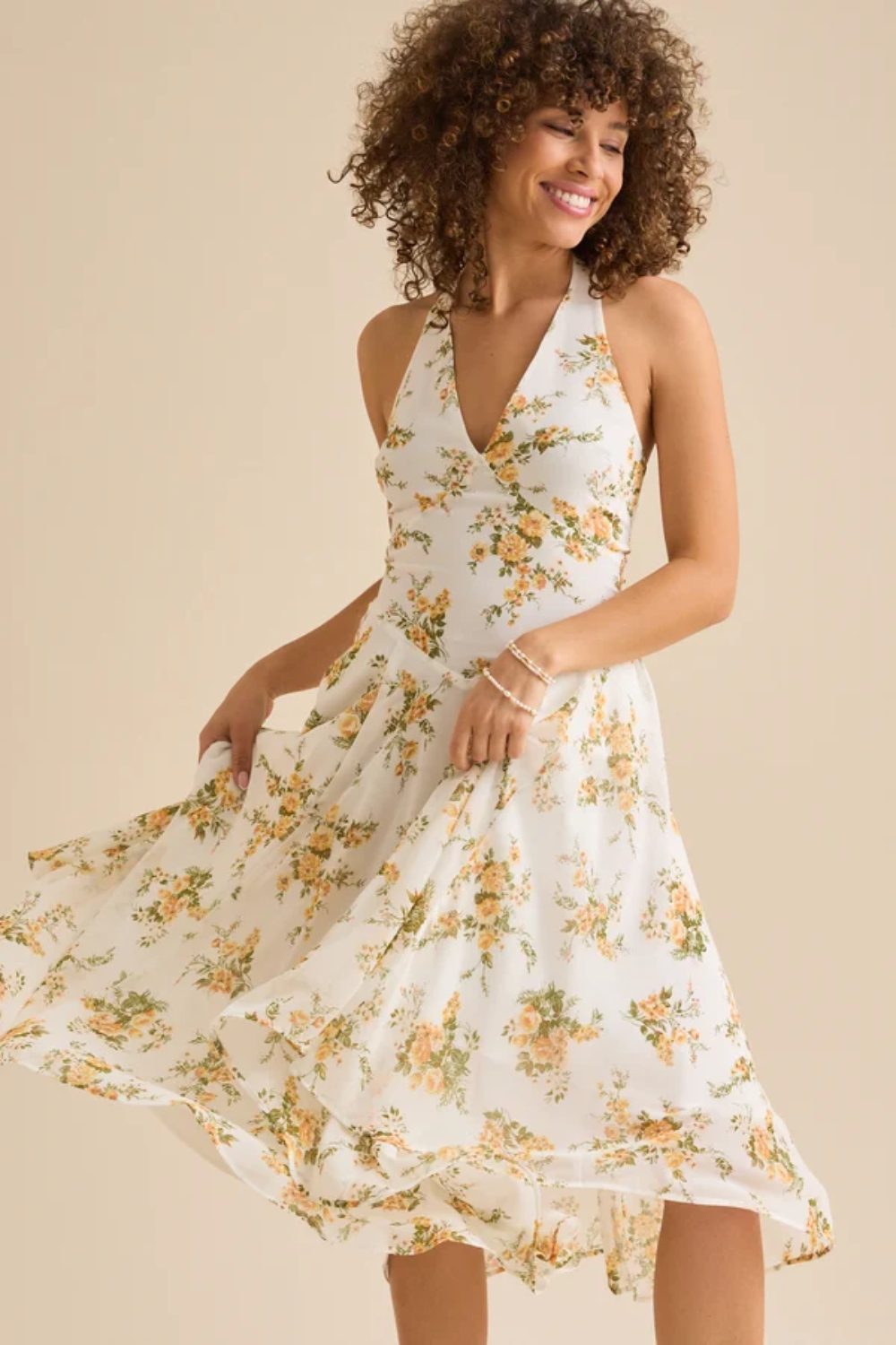 Liliana Floral Maxi Dress