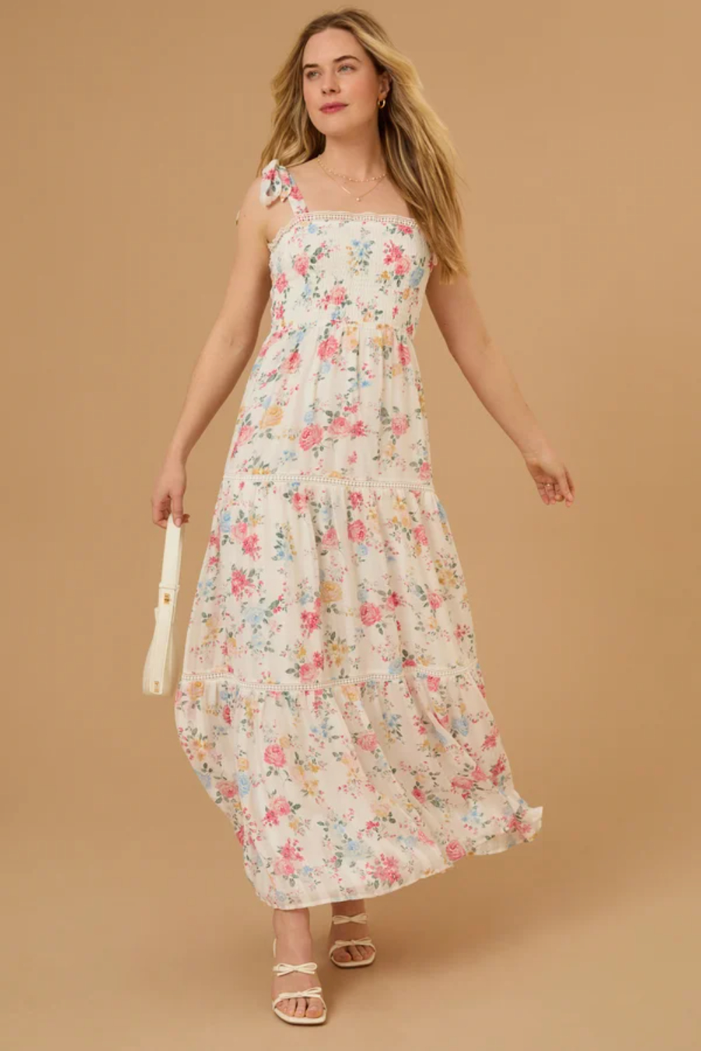 Daisy Floral Maxi Dress