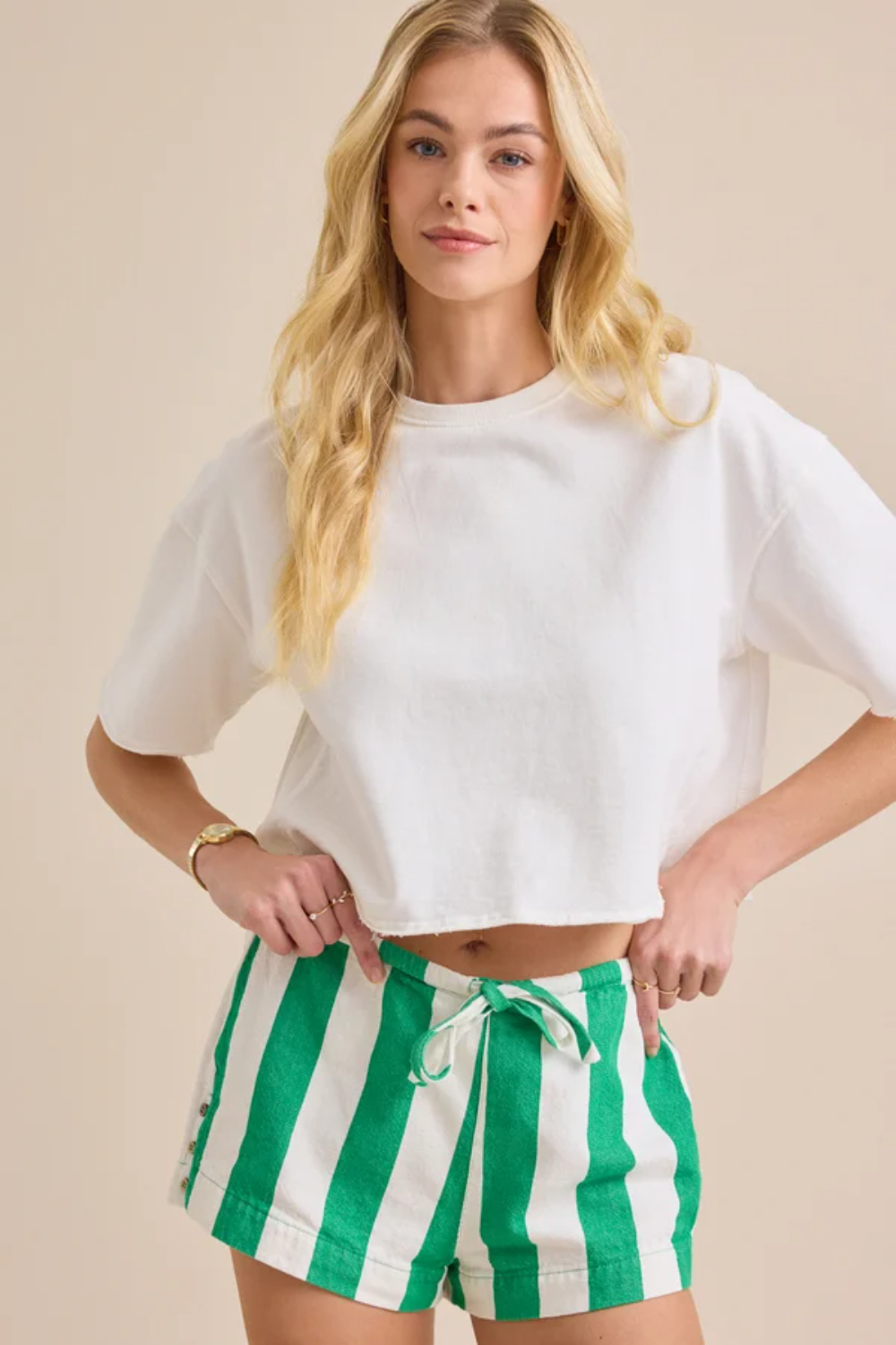 Darby Striped Short