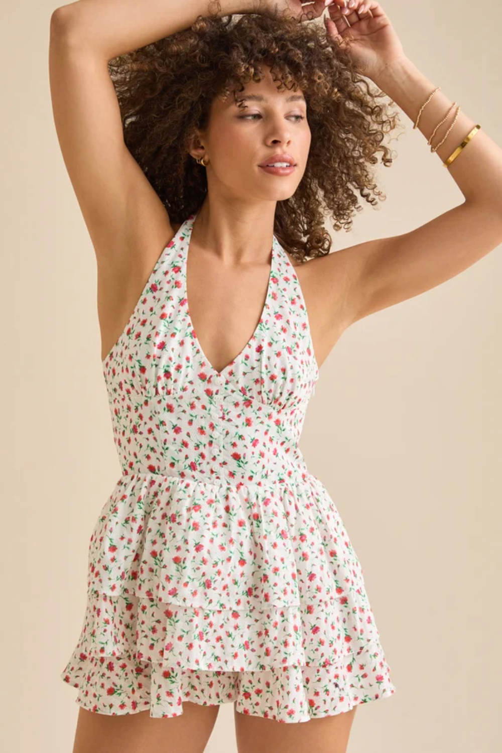 Lovely Floral Romper