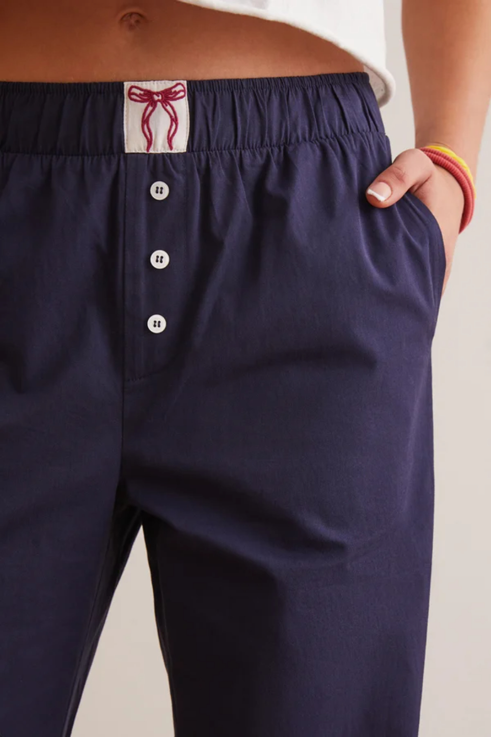 Takeaway Bow Boxer Pant