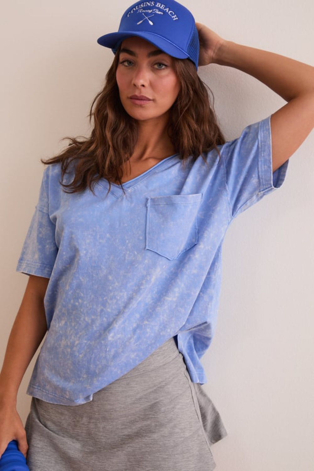 Free Fall Oversized Pocket Tee