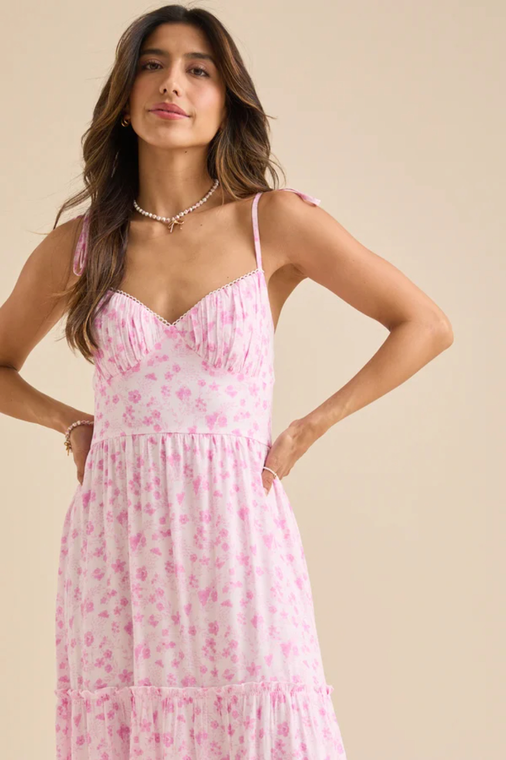 Juliana Floral Maxi Dress