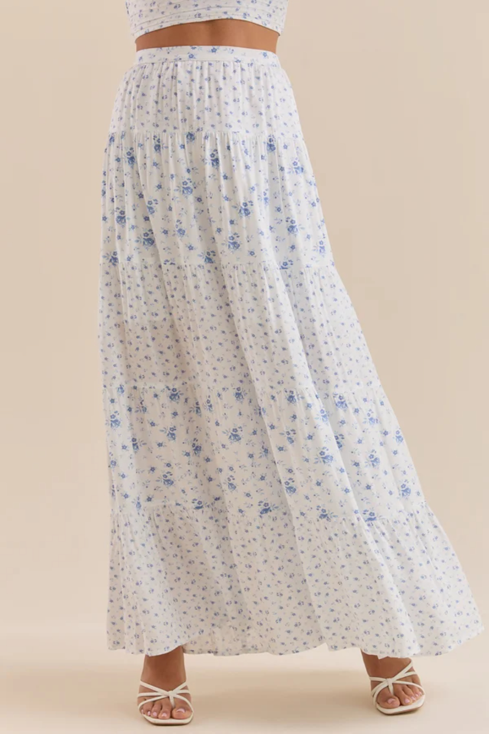 Maia Floral Midi Skirt