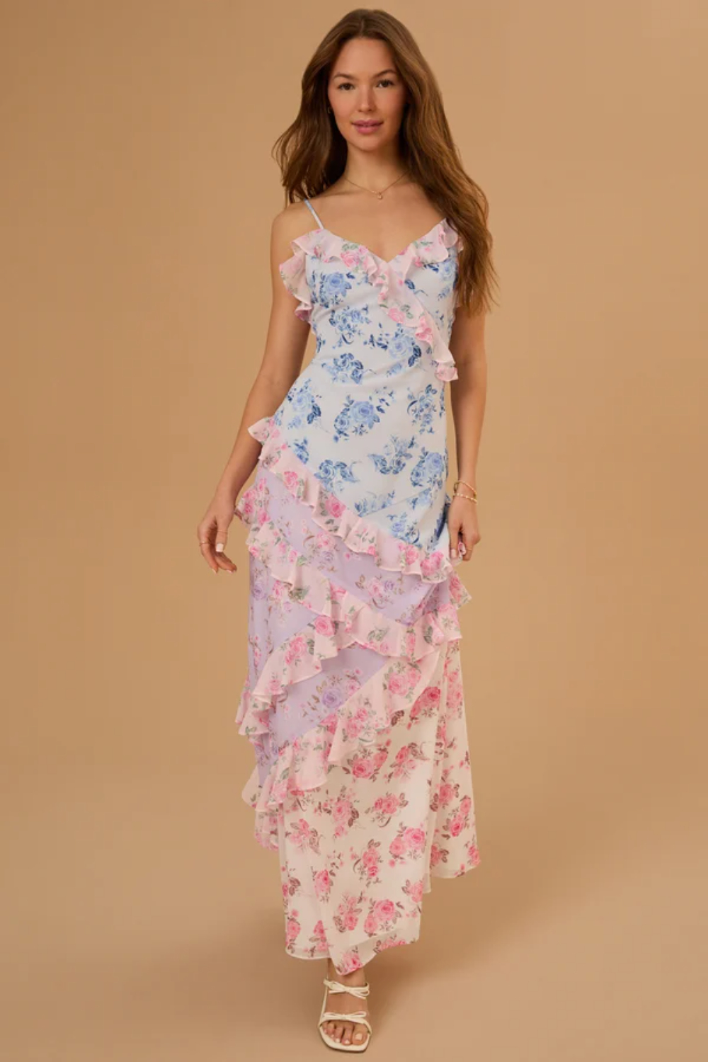Olivia Floral Maxi Dress