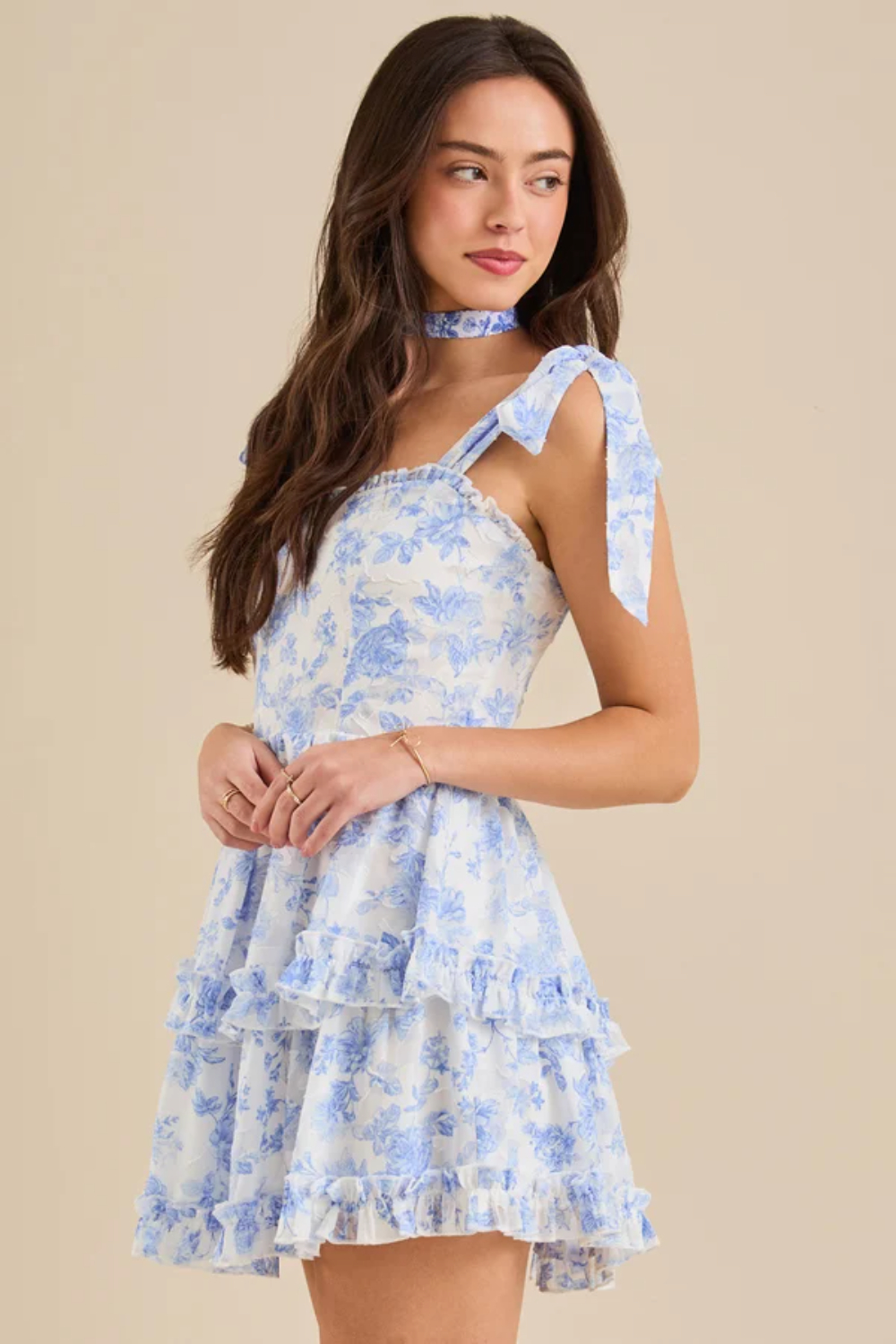 Lilah Floral Mini Dress
