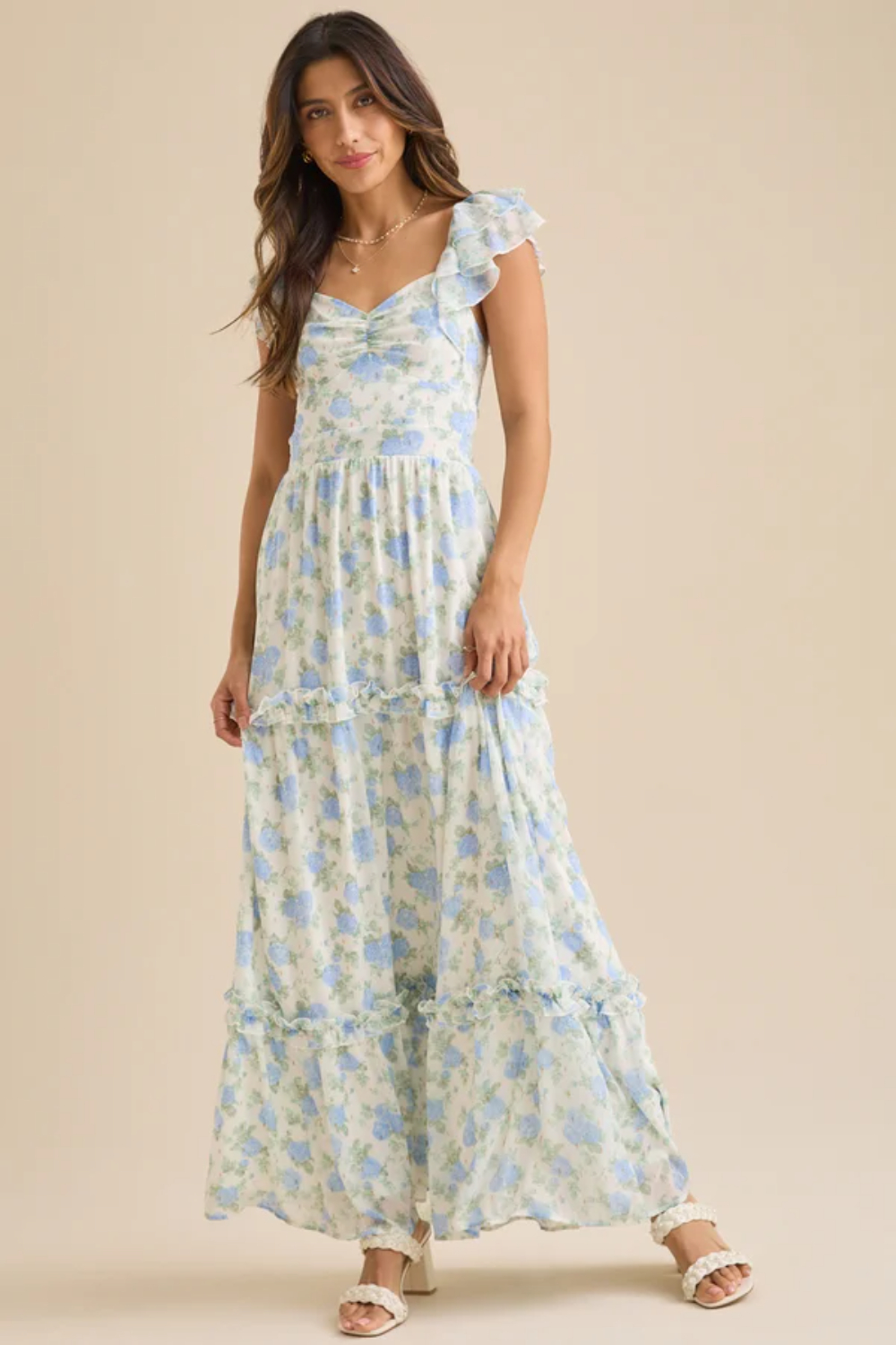 Christina Floral Maxi Dress