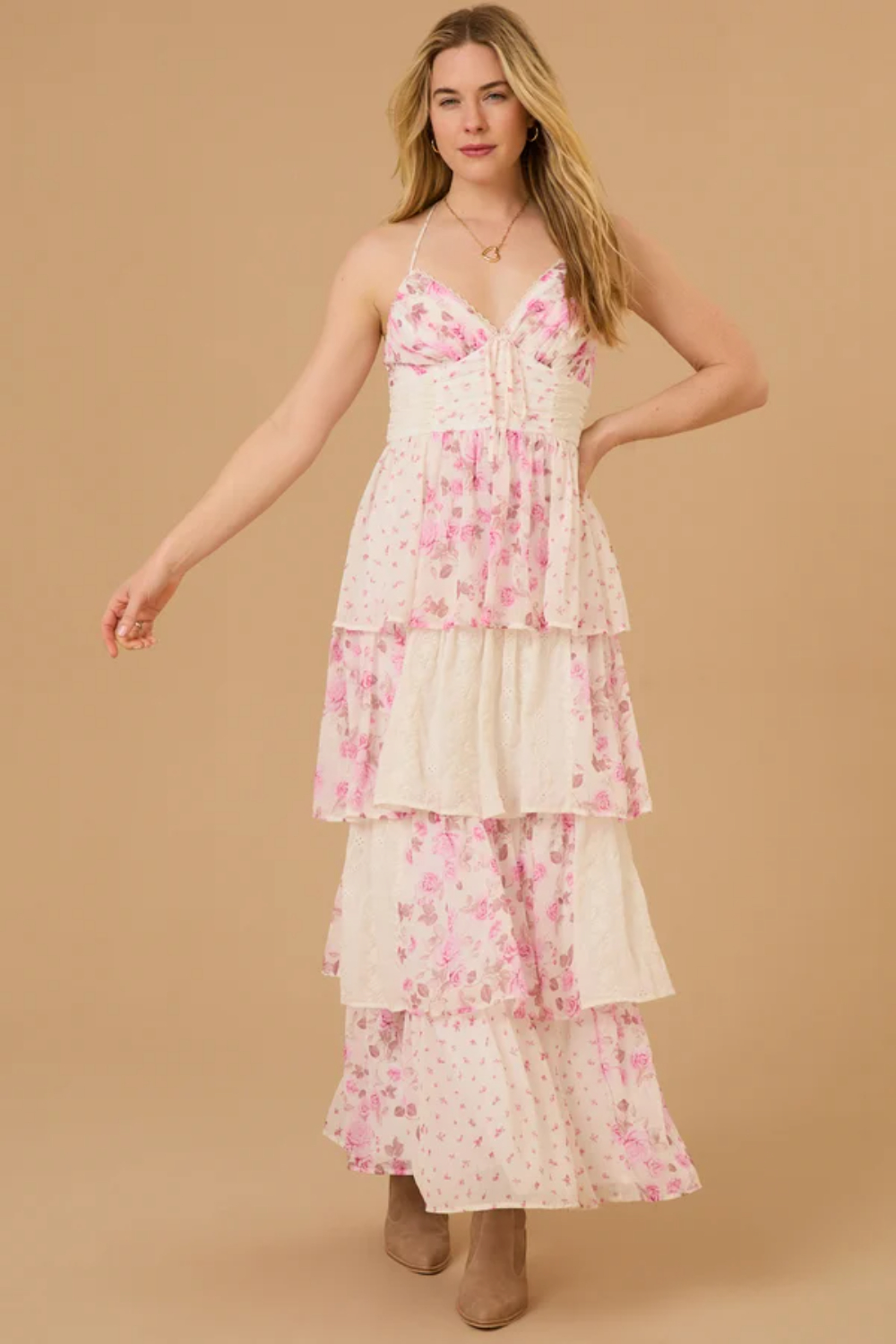 Janece Floral Maxi Dress