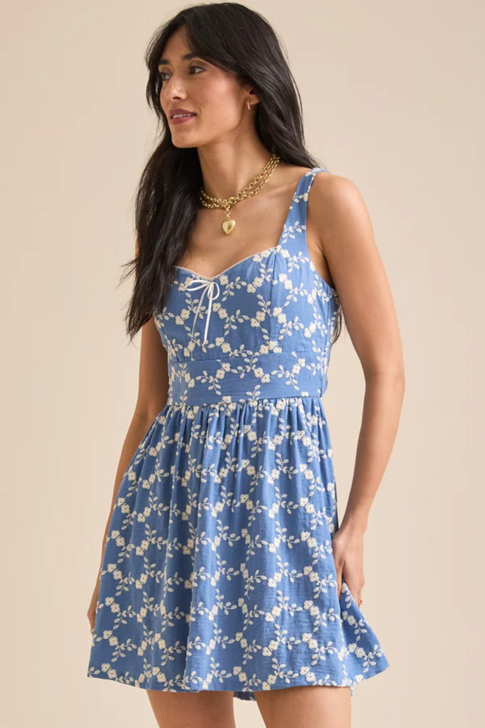 Clara Floral Mini Dress