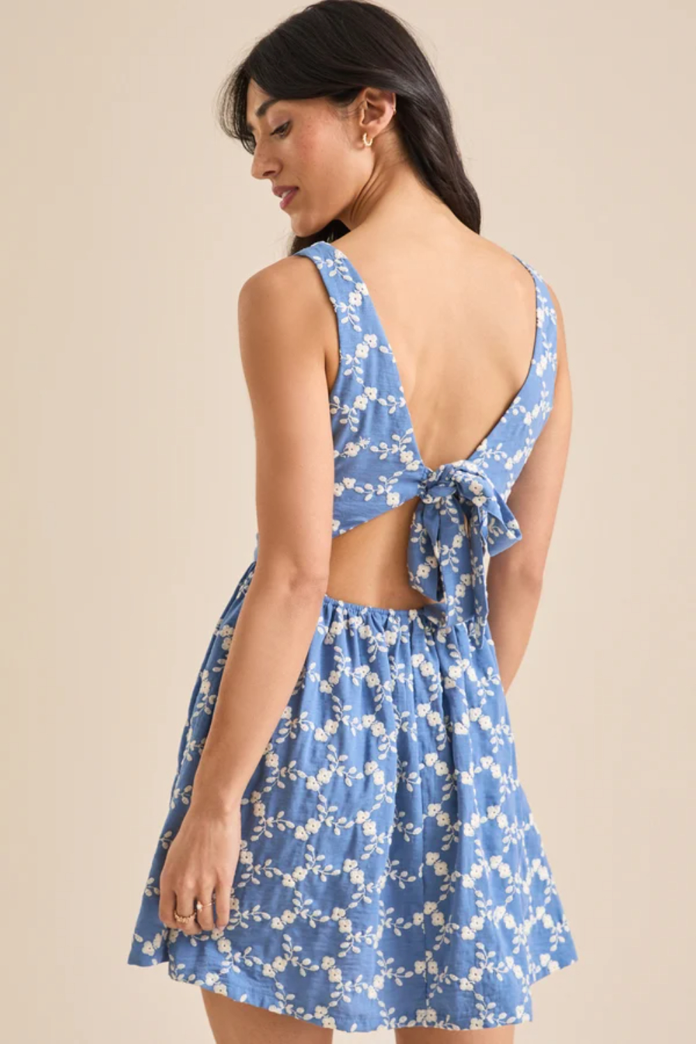 Clara Floral Mini Dress