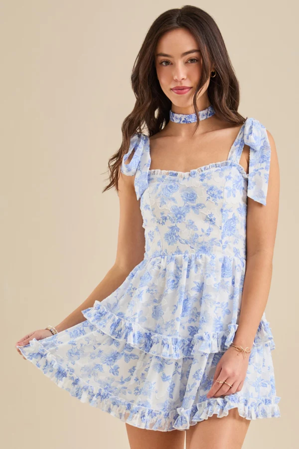 Lilah Floral Mini Dress