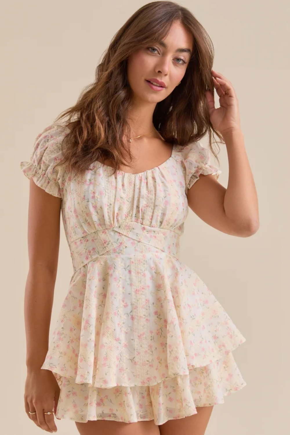 Haisley Double Layered Romper