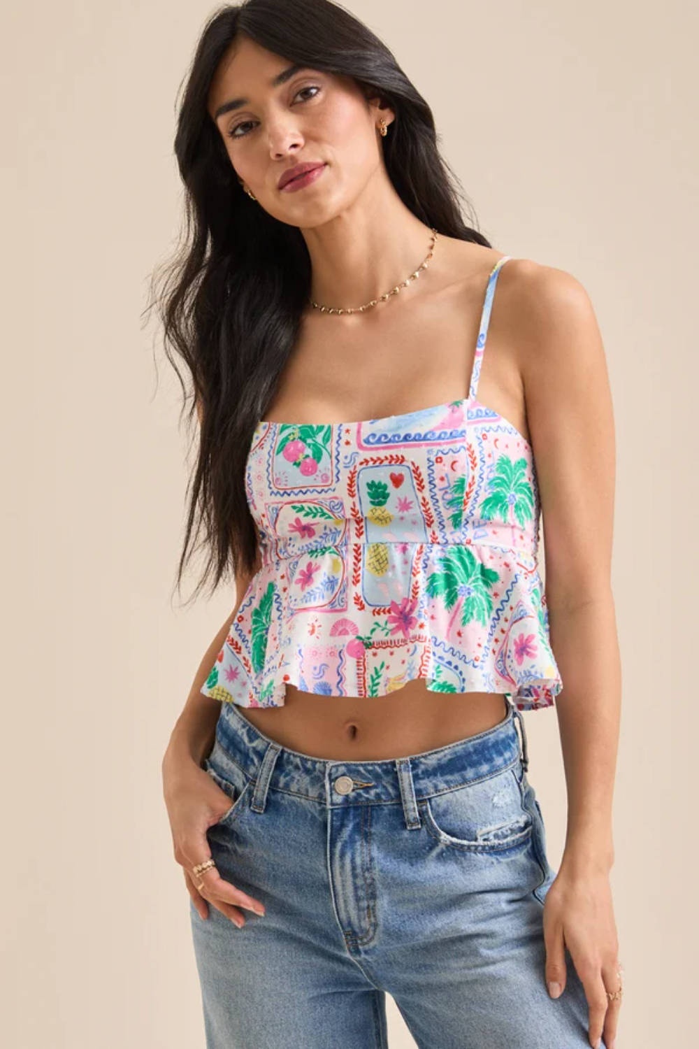 Larissa Tie Back Tank