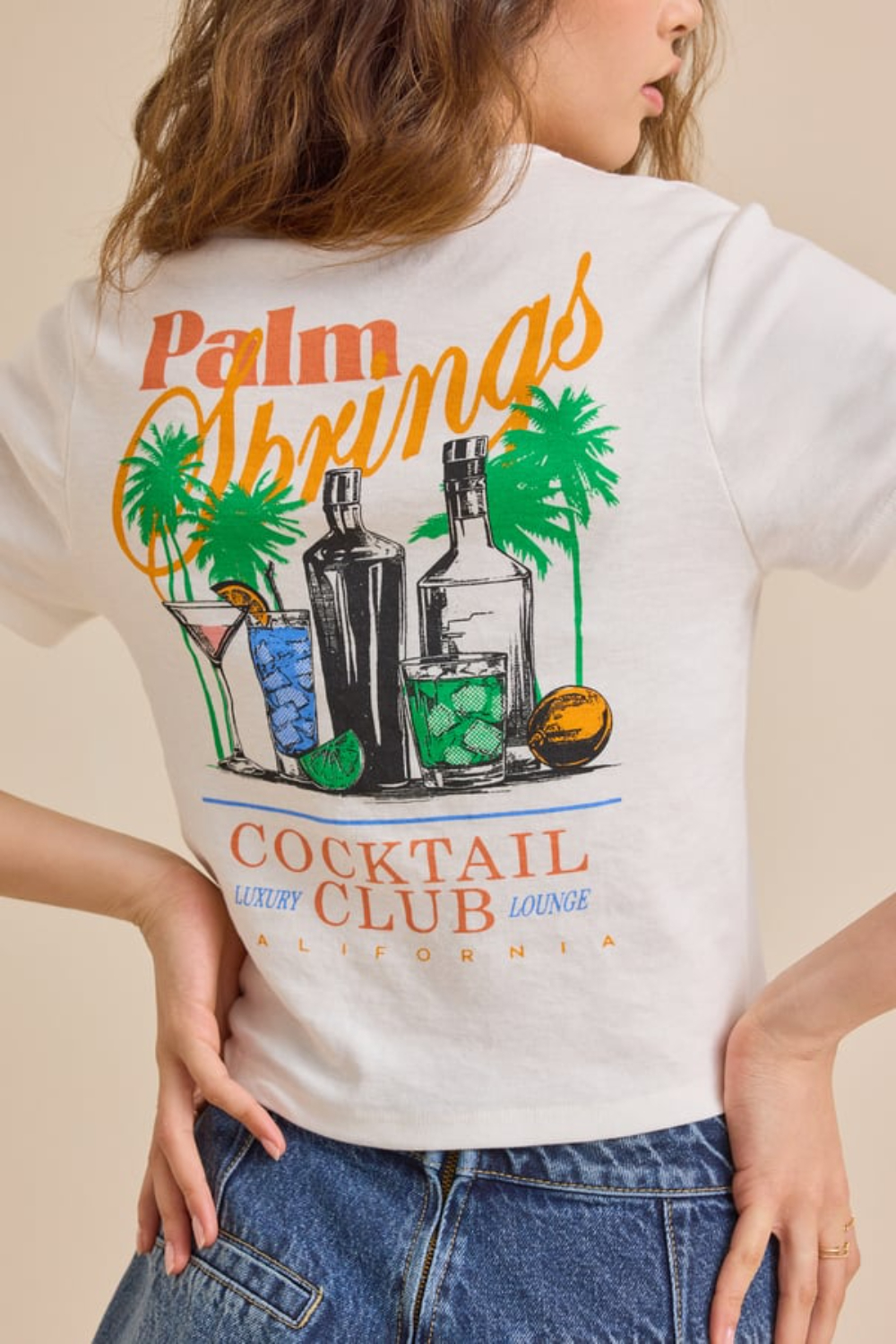 Palm Springs Baby Tee