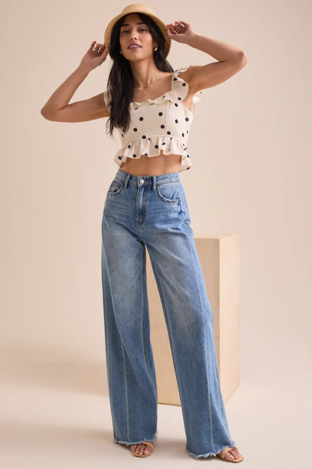 Sophia Ruffle Tank