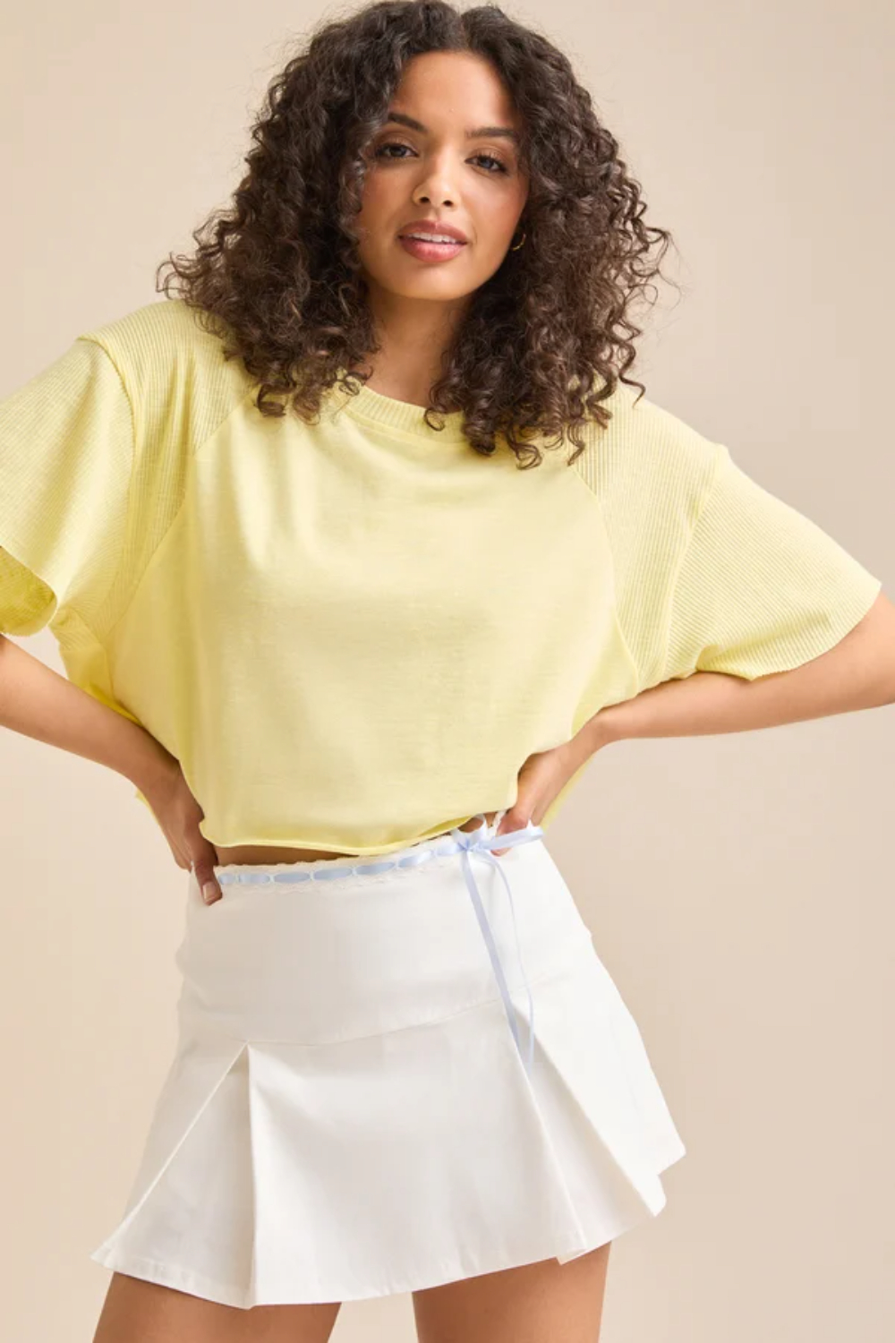 Riley Boxy Slub Tee