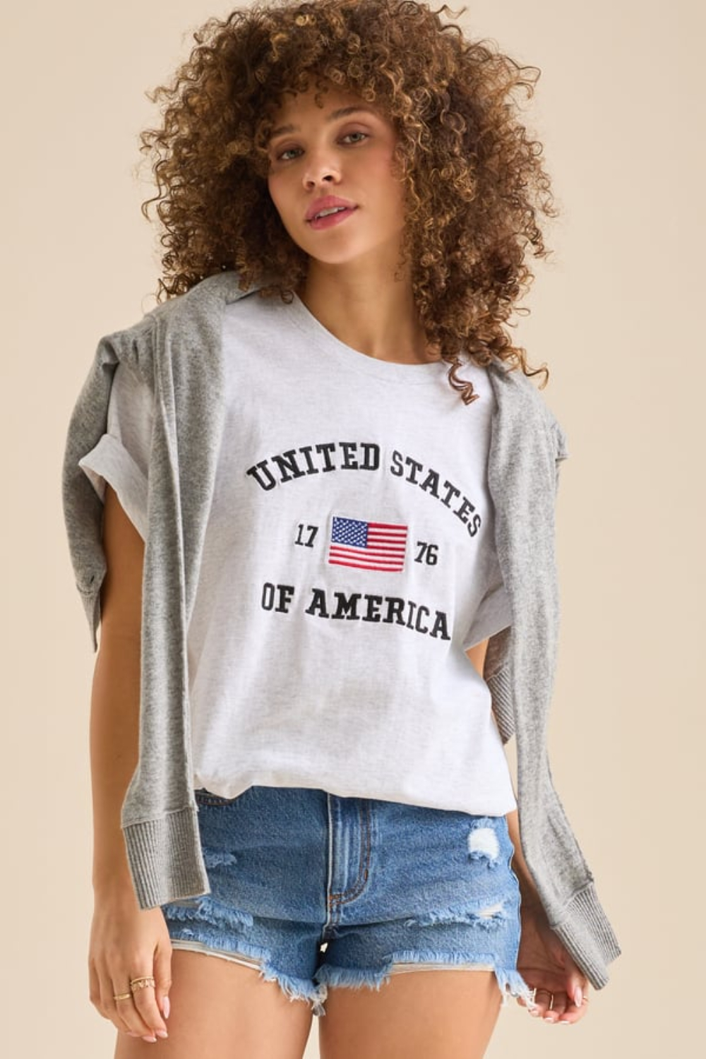 Americana Oversize Tee