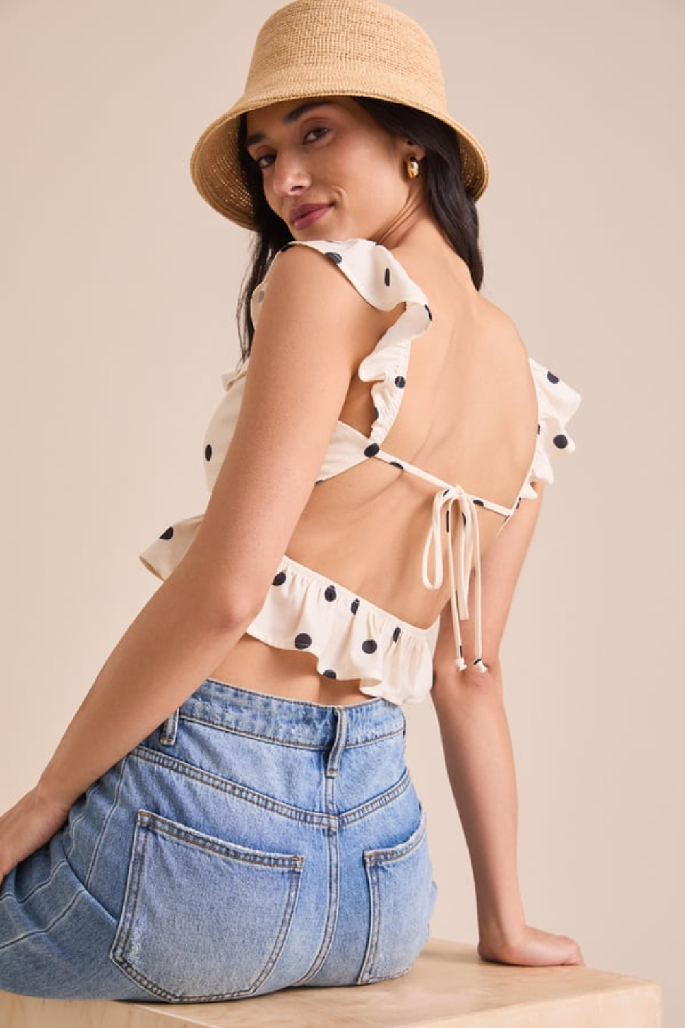 Sophia Ruffle Tank