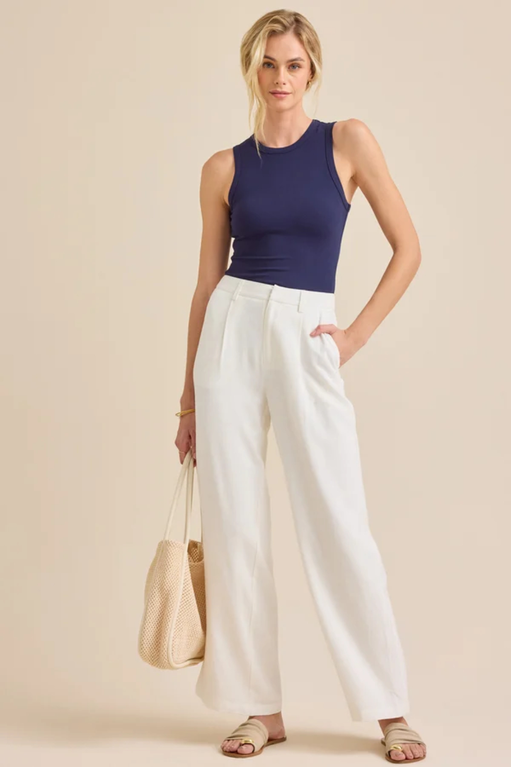 Kay Linen Trouser