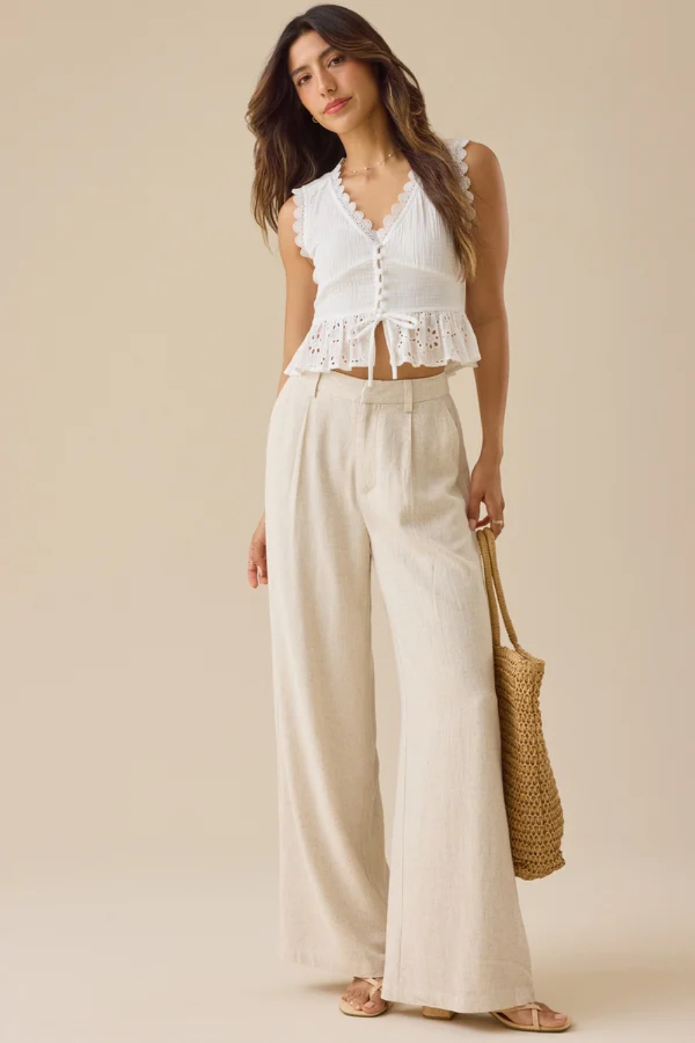 Kay Linen Trouser