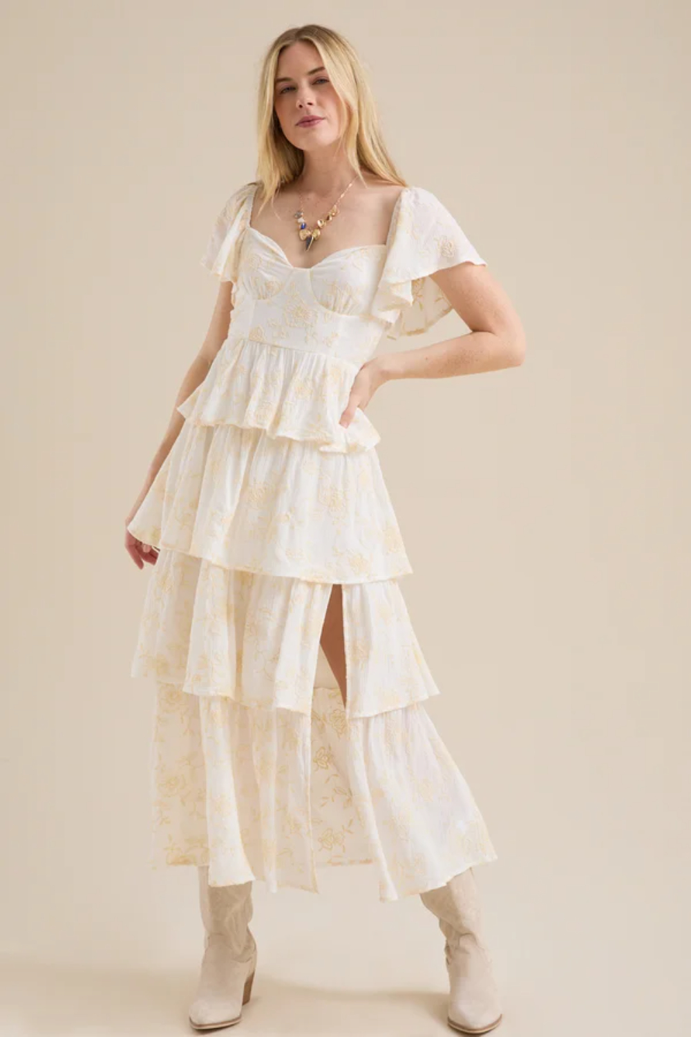Roxanne Layered Maxi Dress