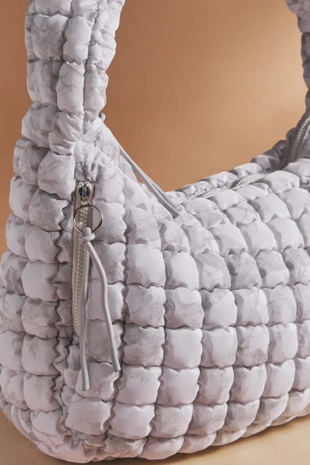 Proficient Camo Quilted Puffer Shoulder Bag