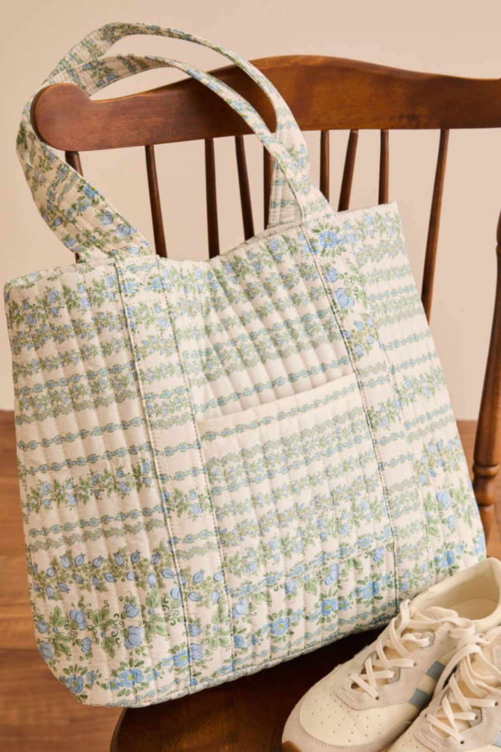 Cecile Quilted Tote Bag