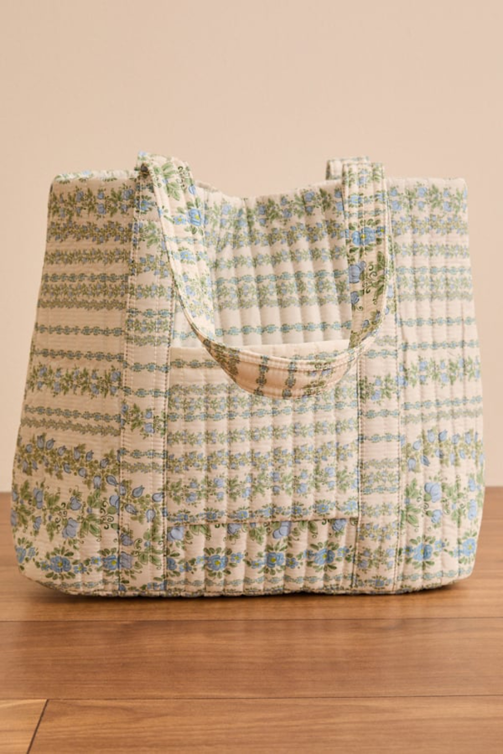 Cecile Quilted Tote Bag