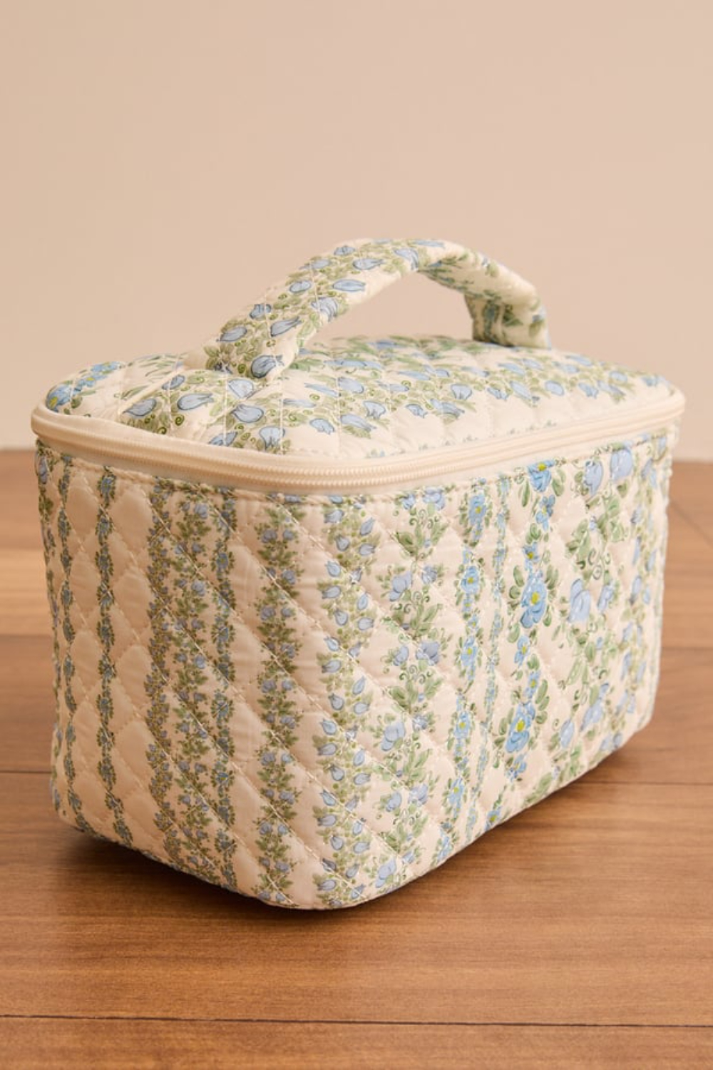 Cecile Quilted Makeup Bag