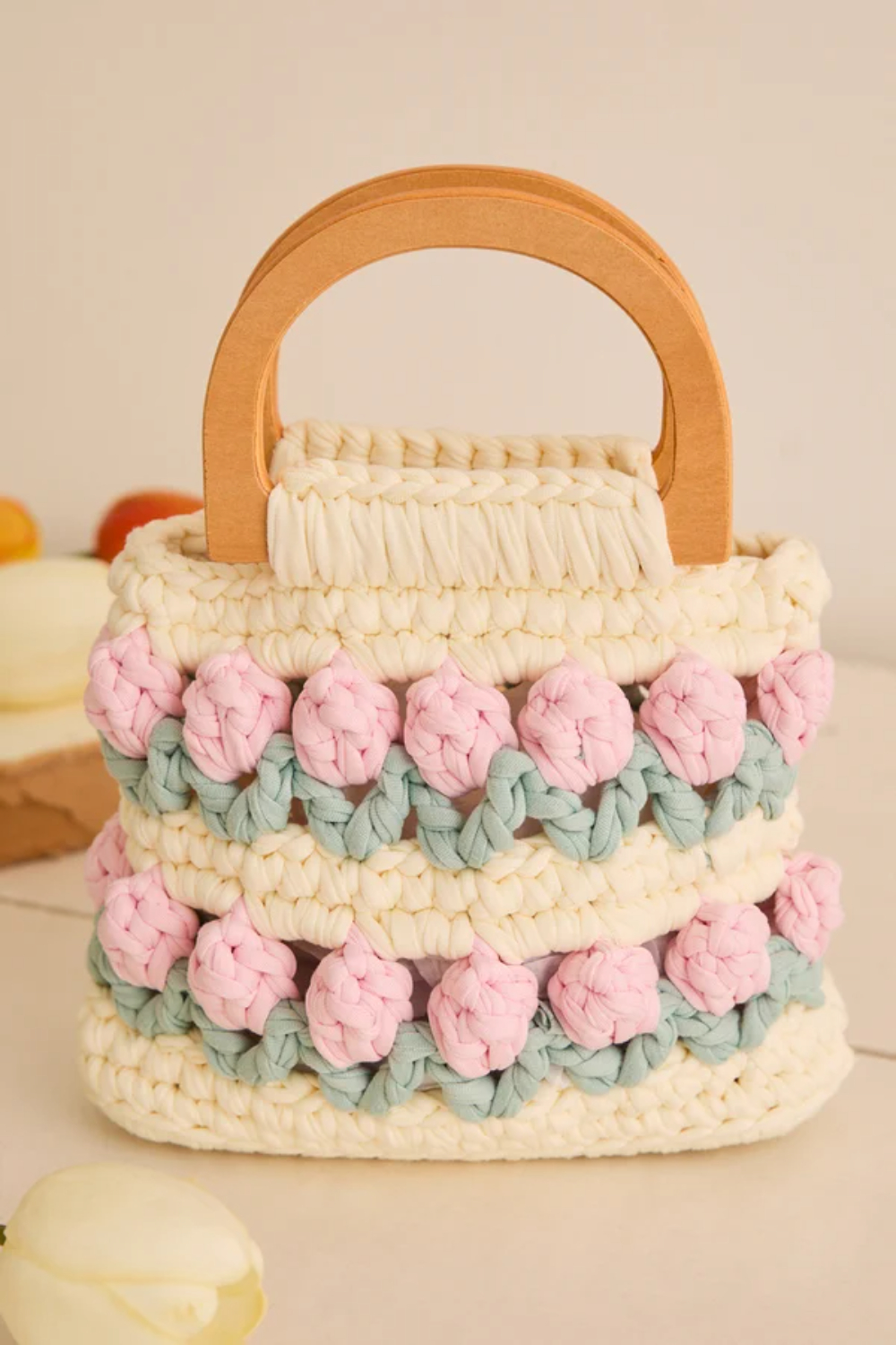 Crochet Tulip Purse
