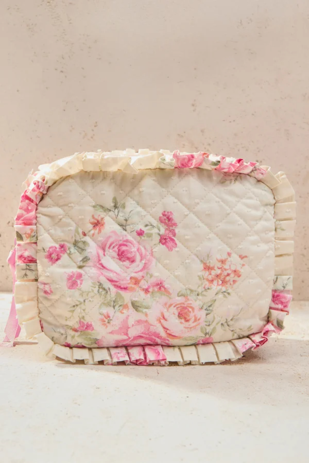 Claire Floral Makeup Bag