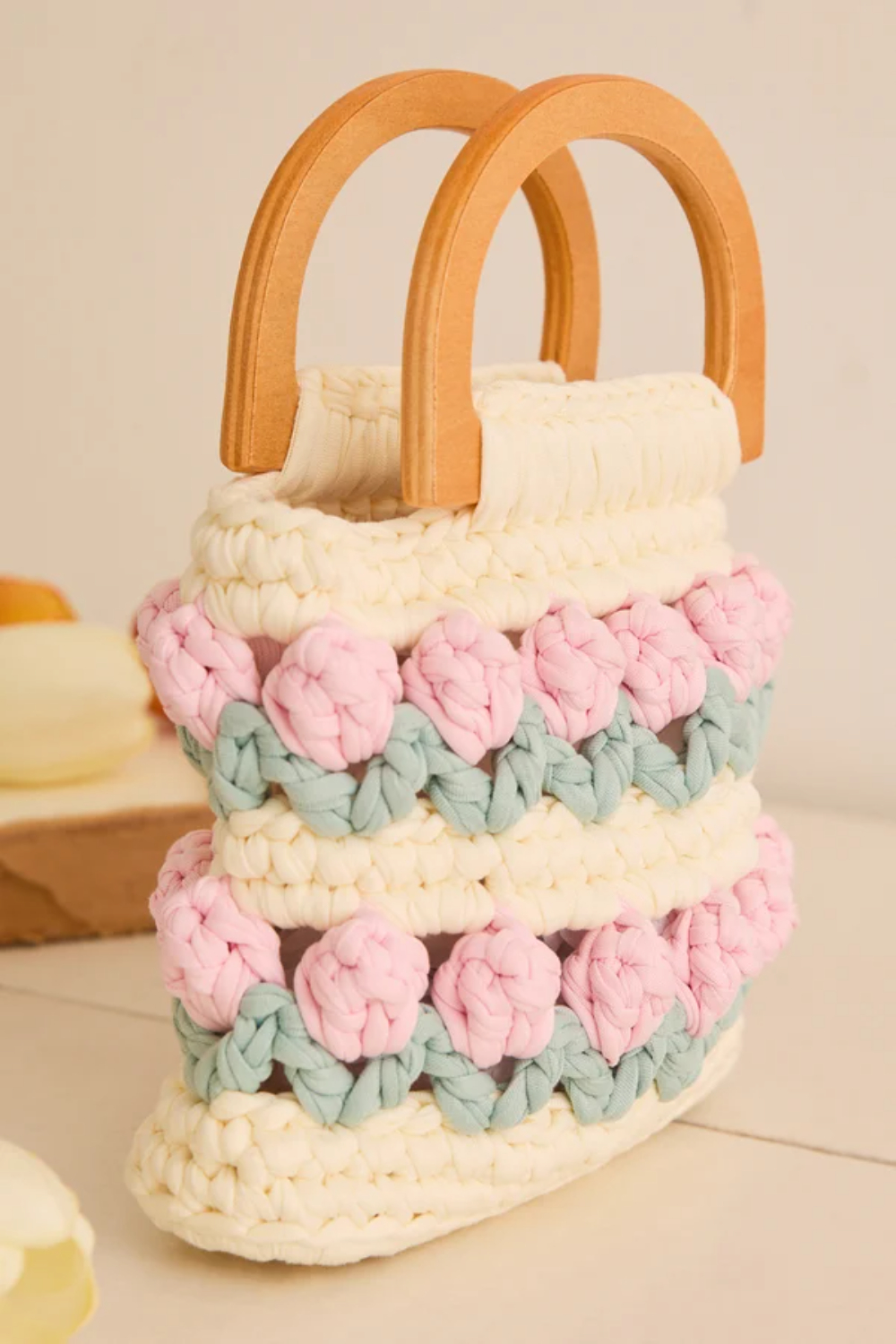 Crochet Tulip Purse