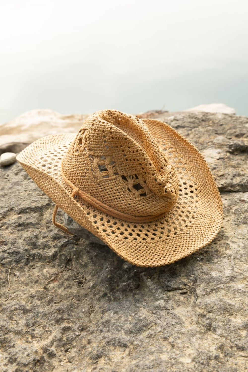 Woven Straw Rope Cowboy Hat