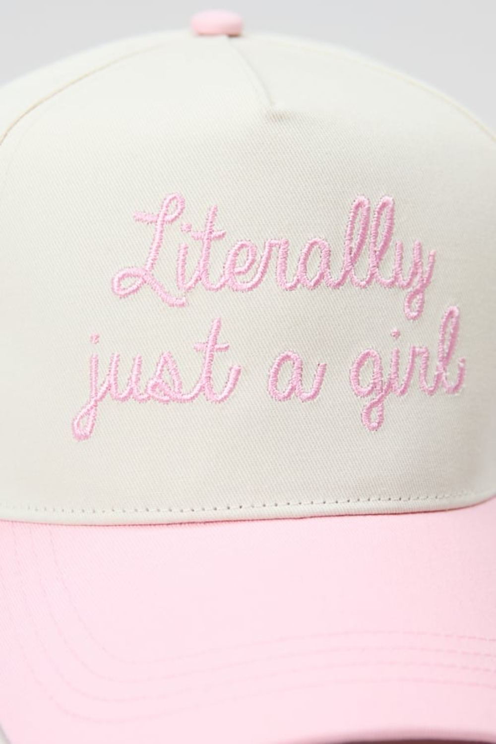 Literally Just a Girl Trucker Hat