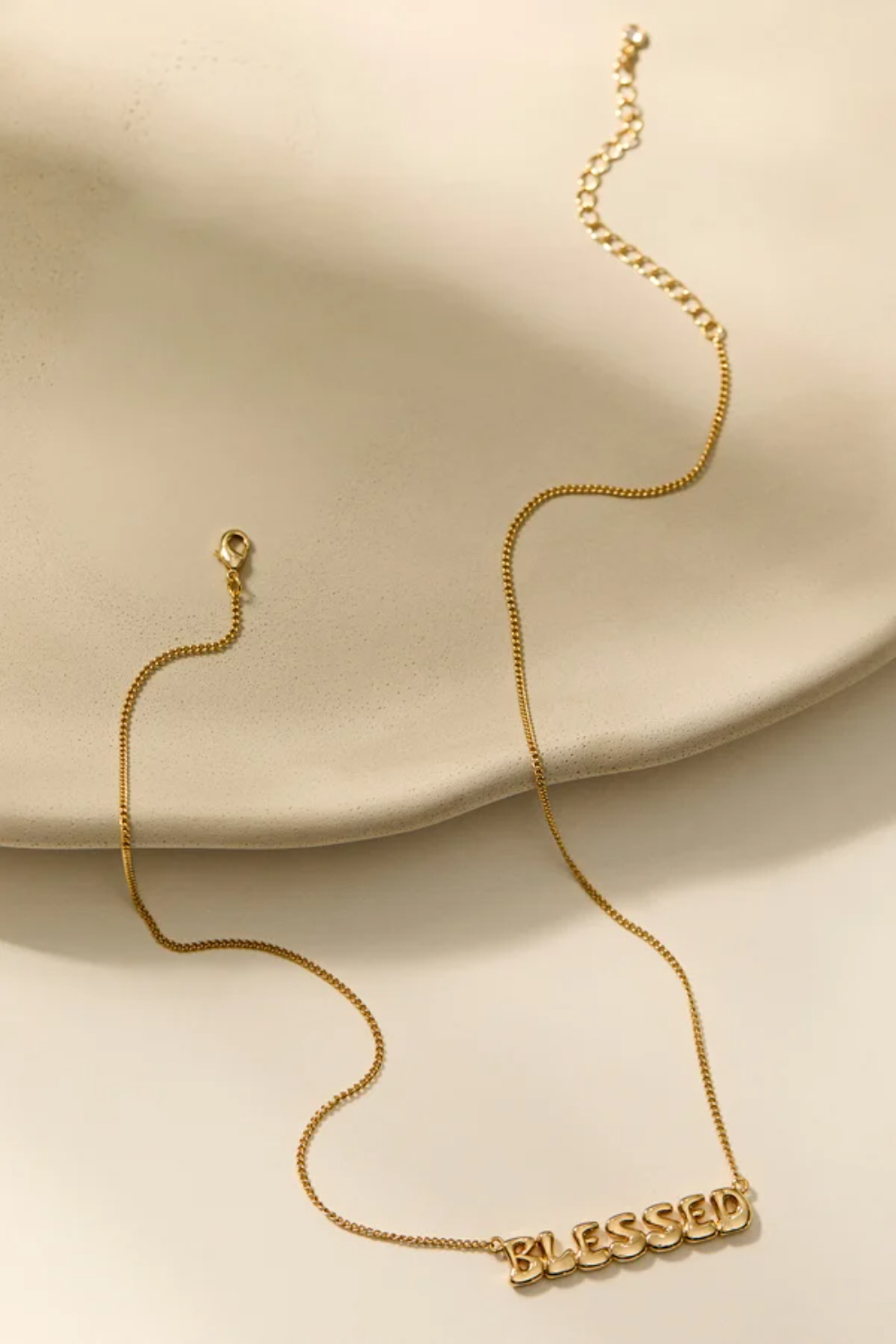 18K Gold Blessed Bubble Necklace