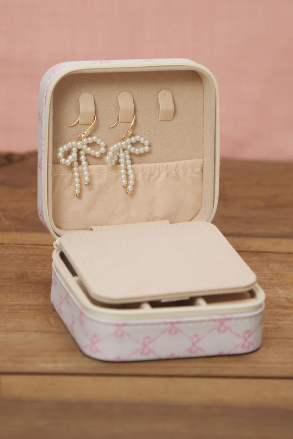 Bow Print Jewelry Box