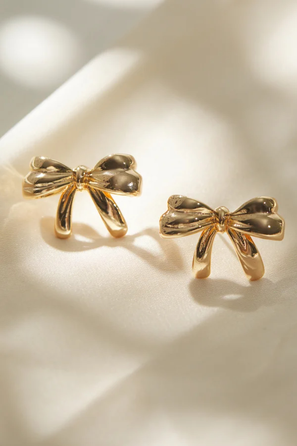 Golden Hour Bow Earring