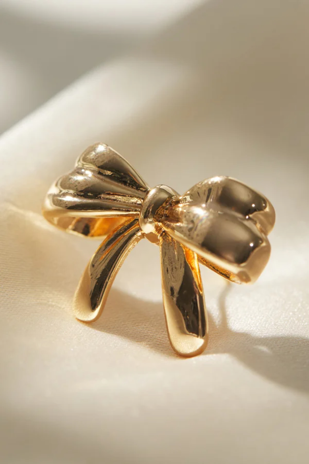 Golden Hour Bow Earring