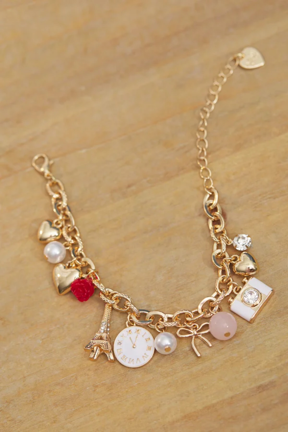 We Were in Paris Charm Bracelet