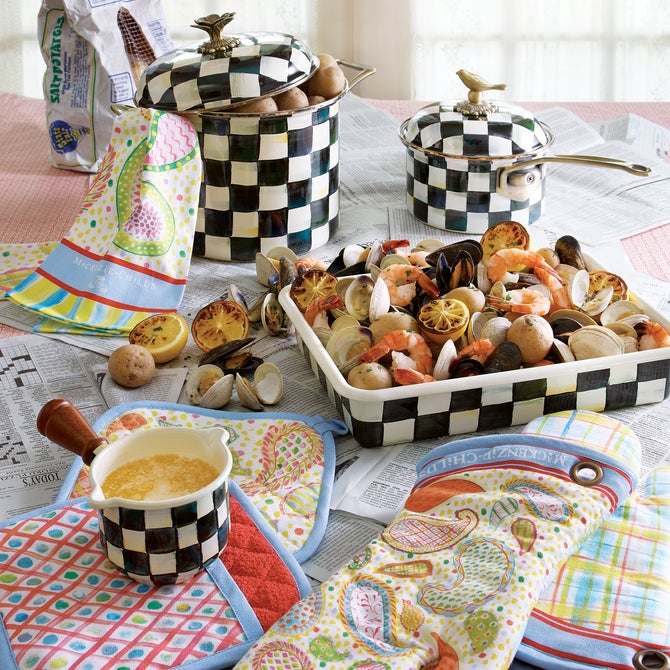 Courtly Check 7 Quart Stockpot