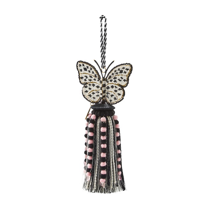 Butterfly Beaded Tassel