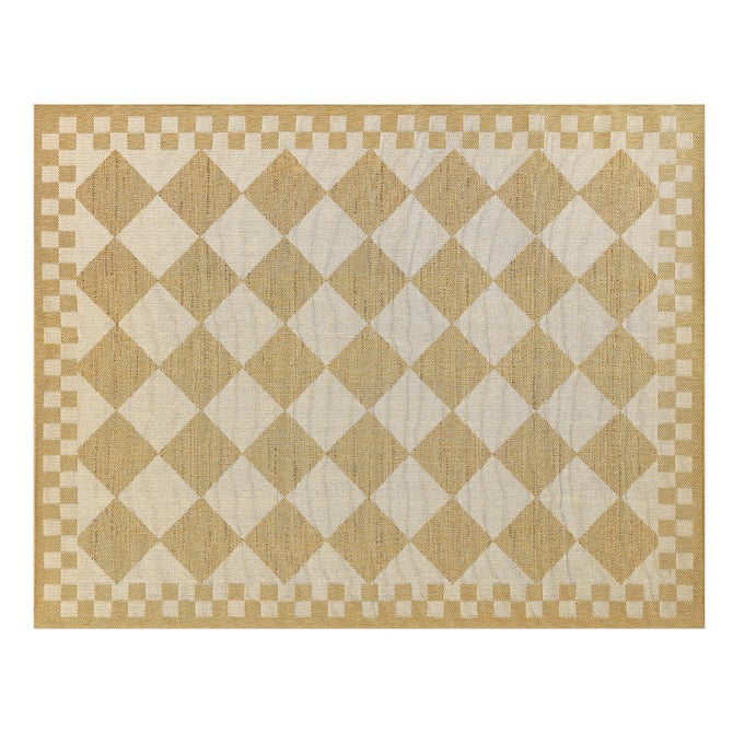 White Diamond 8' x 10' Indoor/Outdoor Rug
