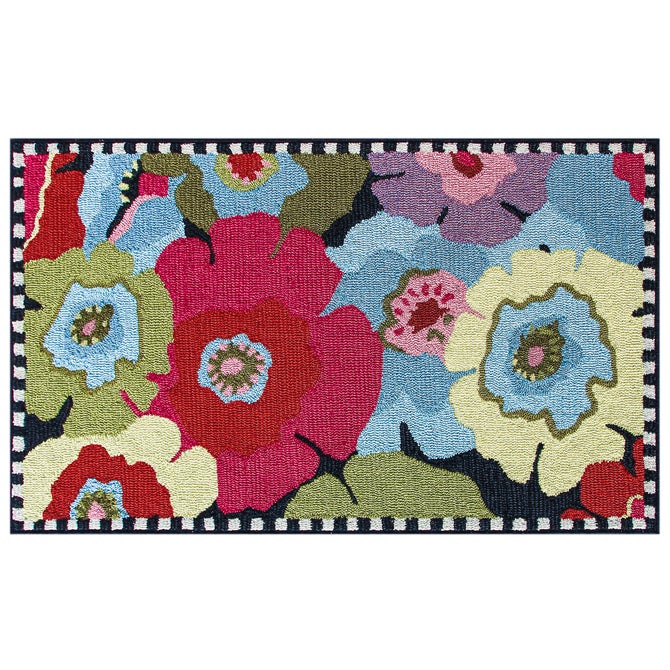 Always Flowers Indoor/Outdoor Rug - 5' x 8'