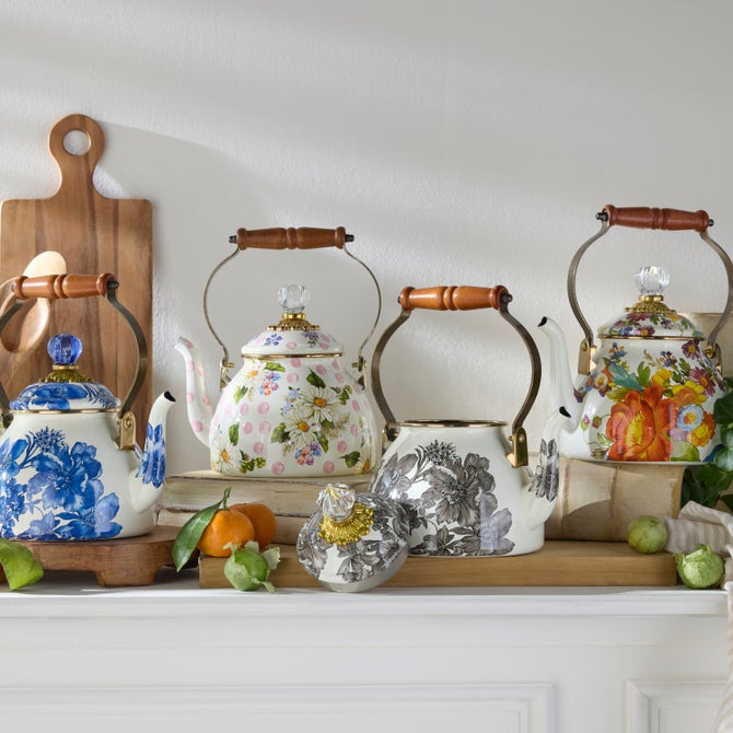 Floral Tea Kettle