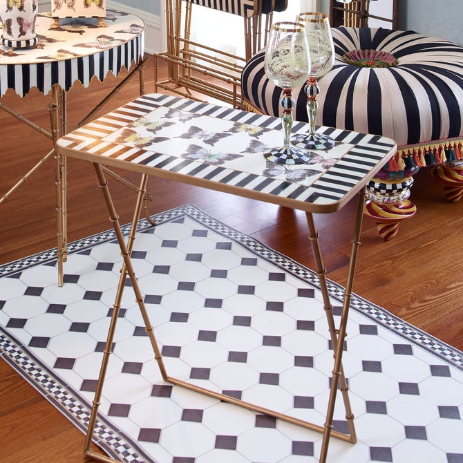 Butterfly Collection Cocktail Trays, Set of 4