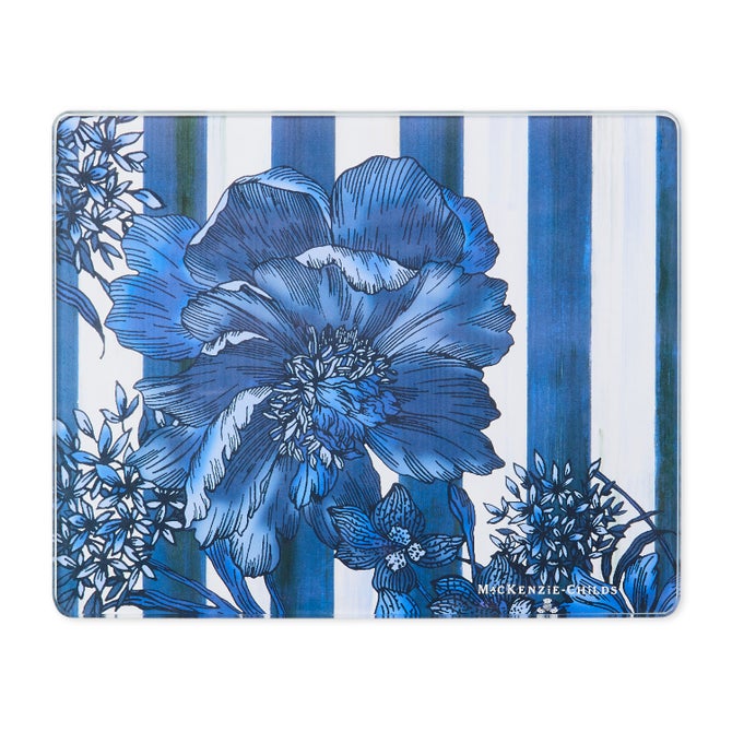 Royal English Garden Glass Cutting Boards, Set of 2
