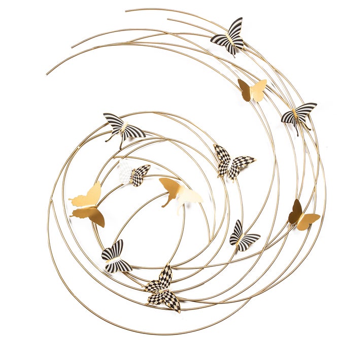 Butterfly Swirl Wall Art