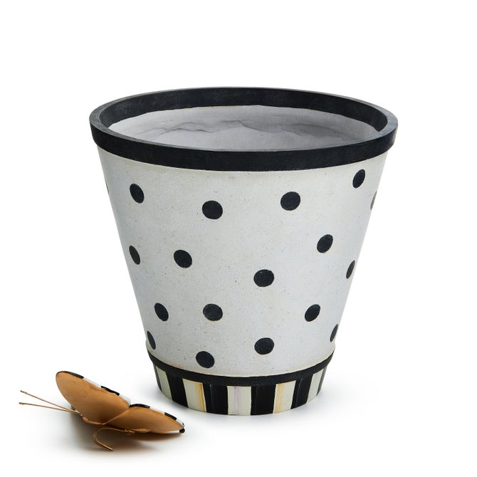Courtly Check Butterfly Planter