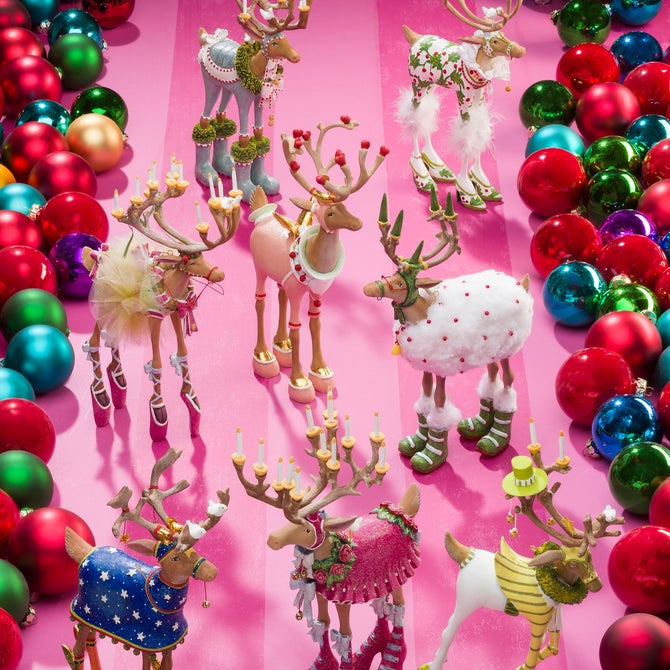 Patience Brewster Dash Away Comet Reindeer Figure